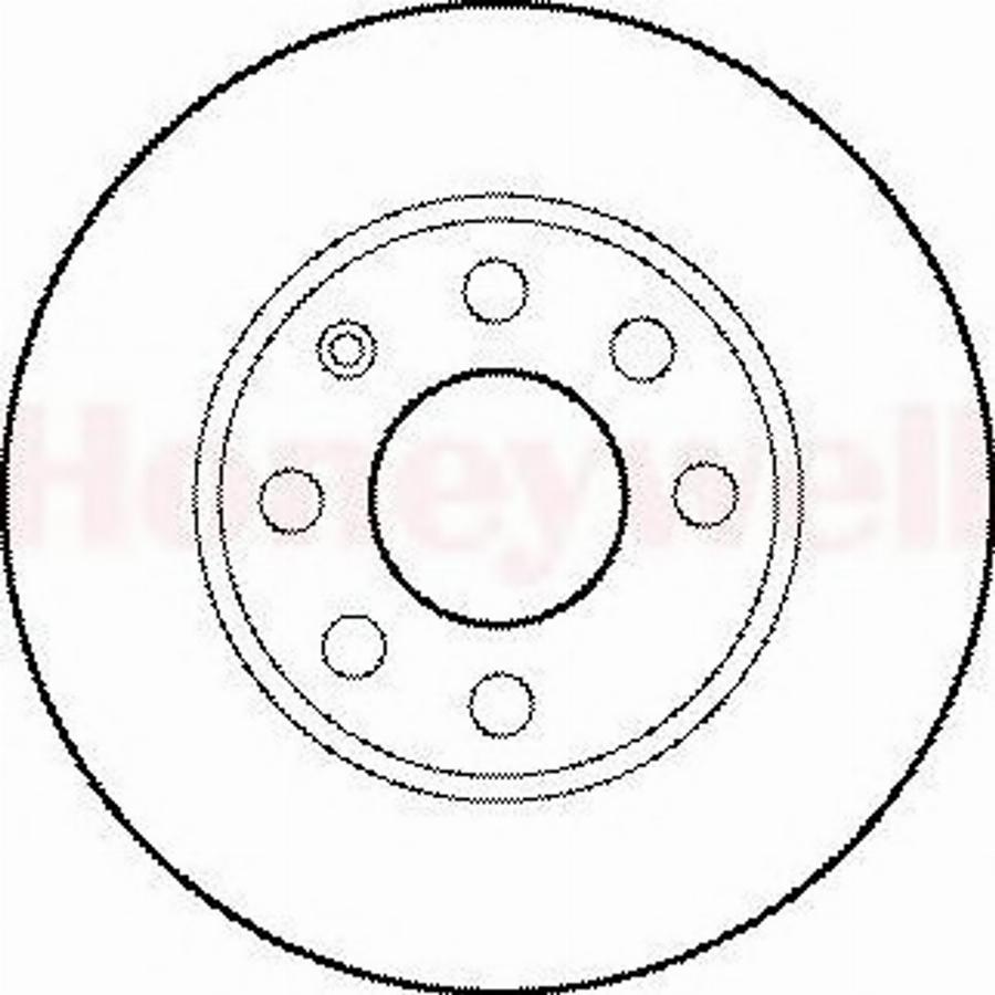 BENDIX 562195 B - Тормозной диск autodnr.net