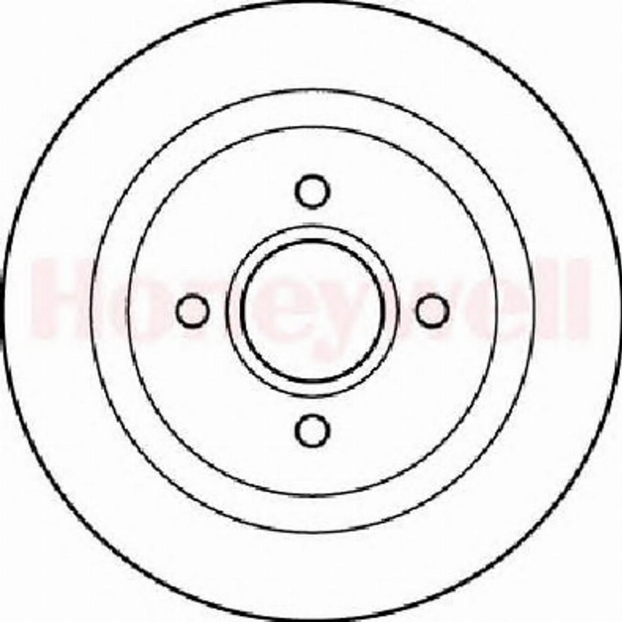 BENDIX 562208 B - Тормозной диск avtokuzovplus.com.ua