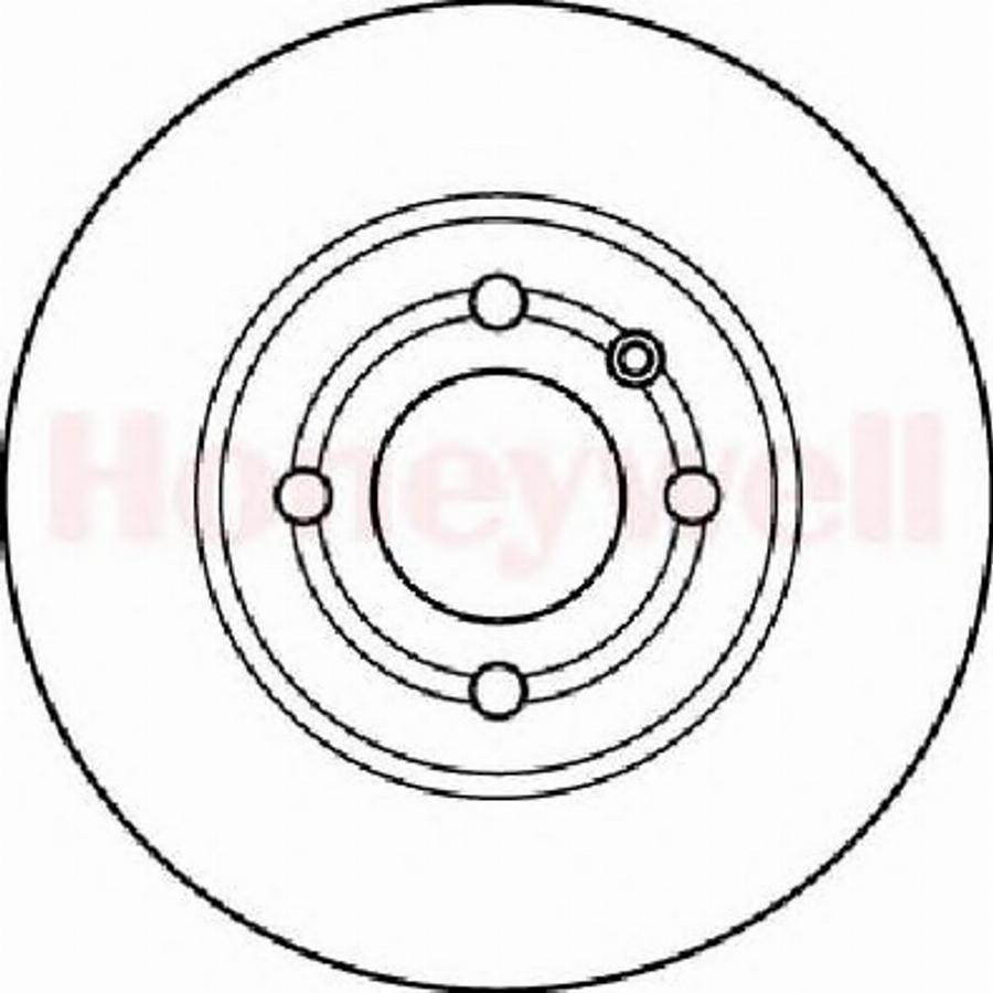 BENDIX 562209 B - Гальмівний диск autocars.com.ua