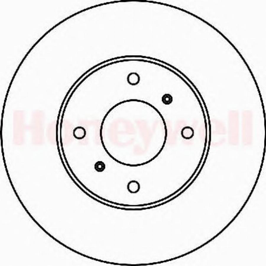 BENDIX 562232 B - Тормозной диск avtokuzovplus.com.ua