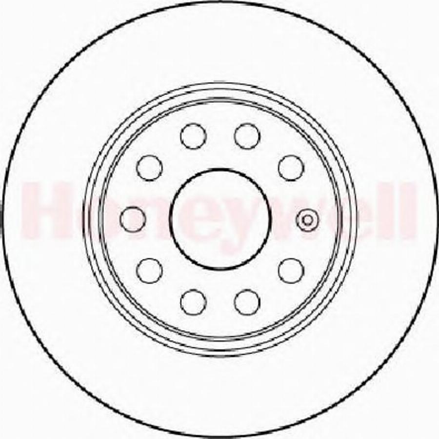 BENDIX 562237 B - Гальмівний диск autocars.com.ua