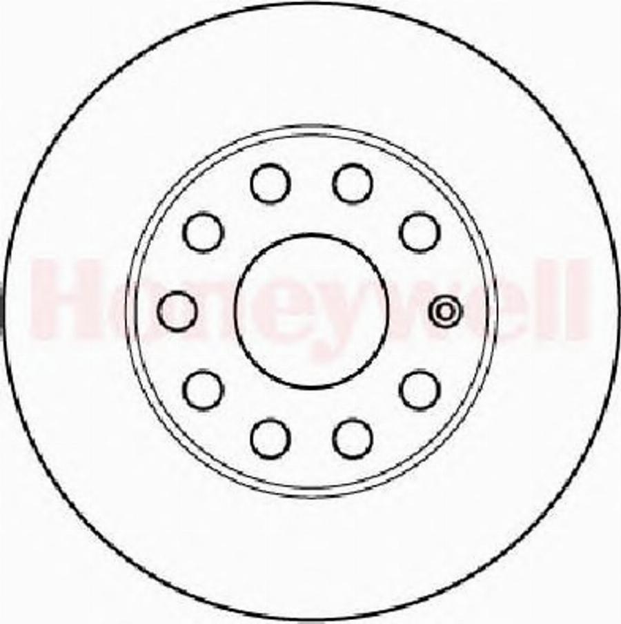 BENDIX 562238 B - Гальмівний диск autocars.com.ua