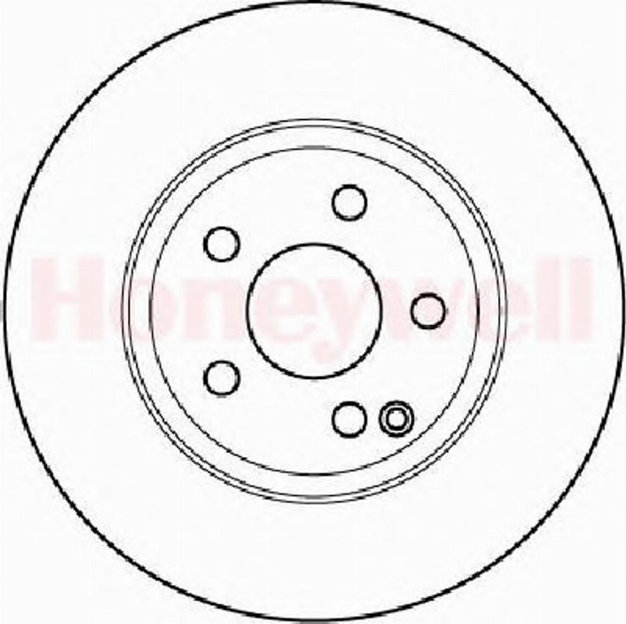 BENDIX 562243 B - Тормозной диск avtokuzovplus.com.ua