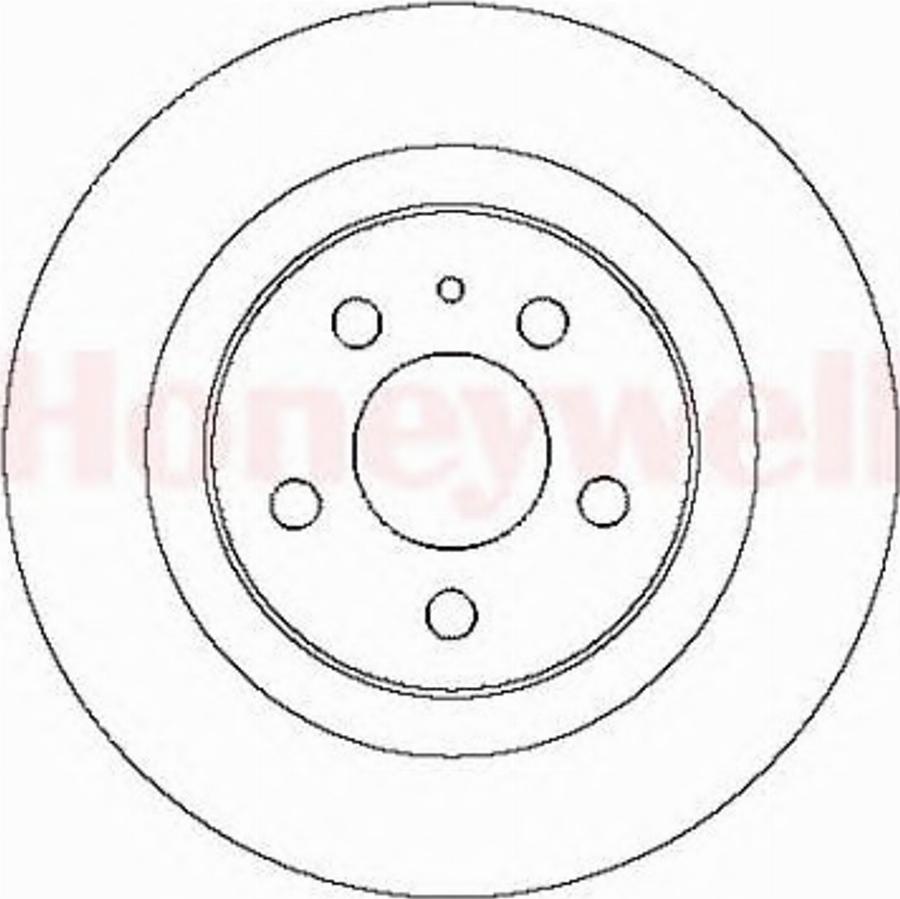 BENDIX 562246 B - Гальмівний диск autocars.com.ua