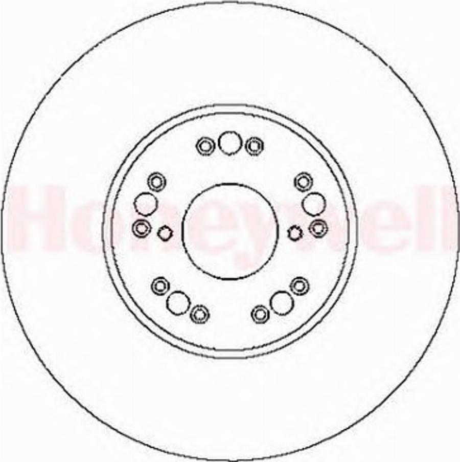 BENDIX 562248 B - Тормозной диск avtokuzovplus.com.ua