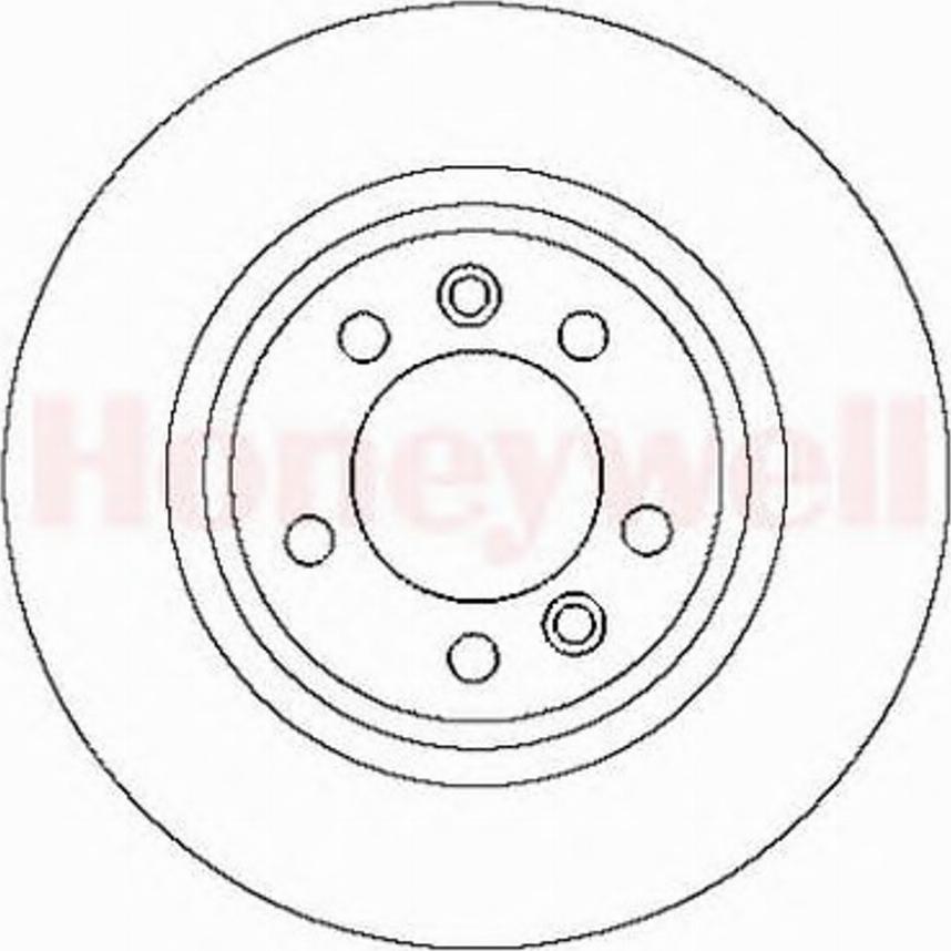 BENDIX 562253 B - Гальмівний диск autocars.com.ua