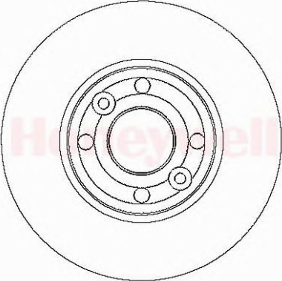 BENDIX 562268 B - Тормозной диск autodnr.net