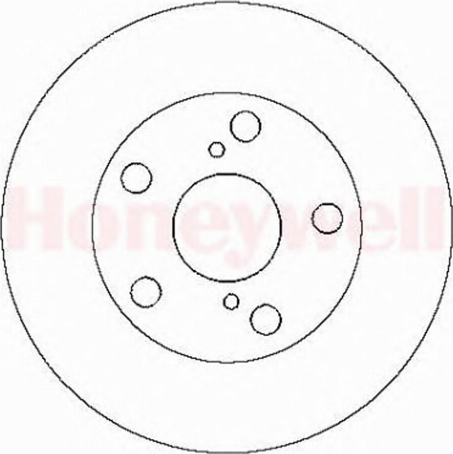 BENDIX 562269 B - Тормозной диск avtokuzovplus.com.ua