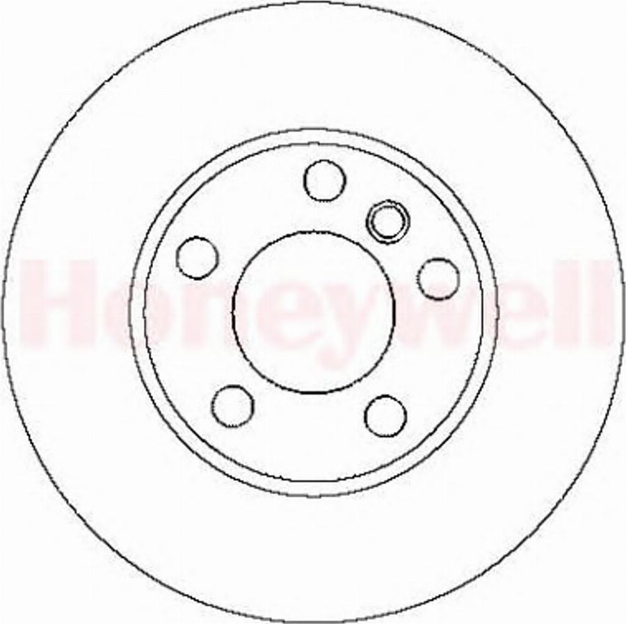 BENDIX 562272 B - Тормозной диск avtokuzovplus.com.ua