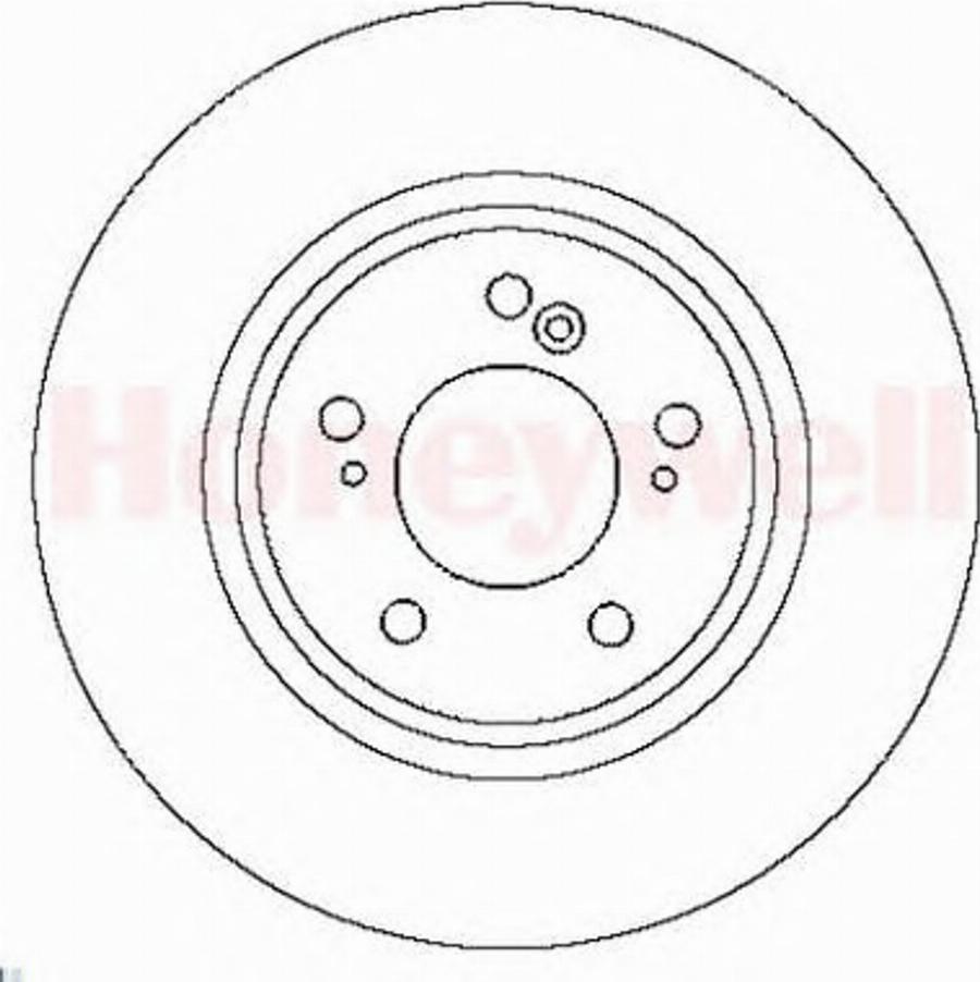 BENDIX 562283 B - Тормозной диск avtokuzovplus.com.ua