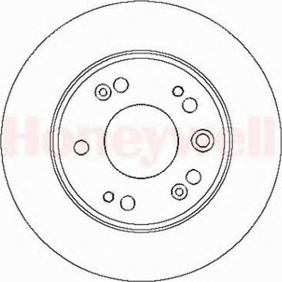 BENDIX 562284 B - Тормозной диск avtokuzovplus.com.ua