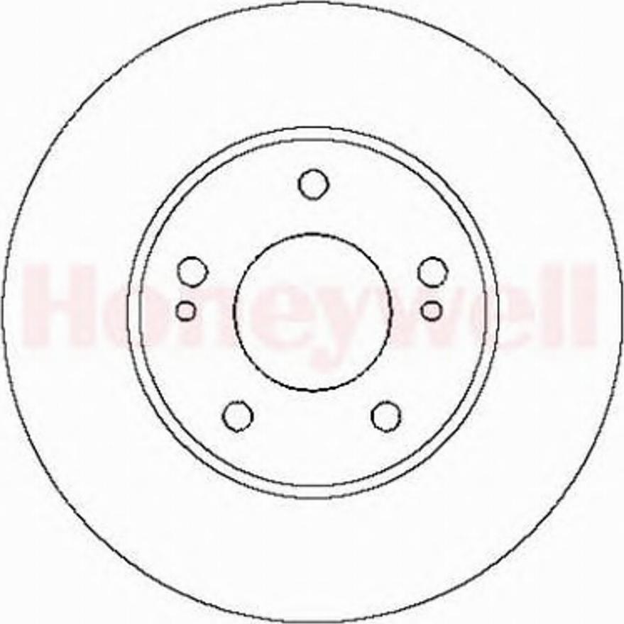 BENDIX 562285 B - Тормозной диск autodnr.net