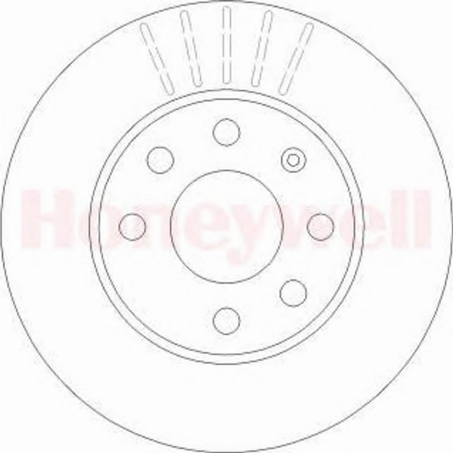 BENDIX 562290 B - Тормозной диск autodnr.net