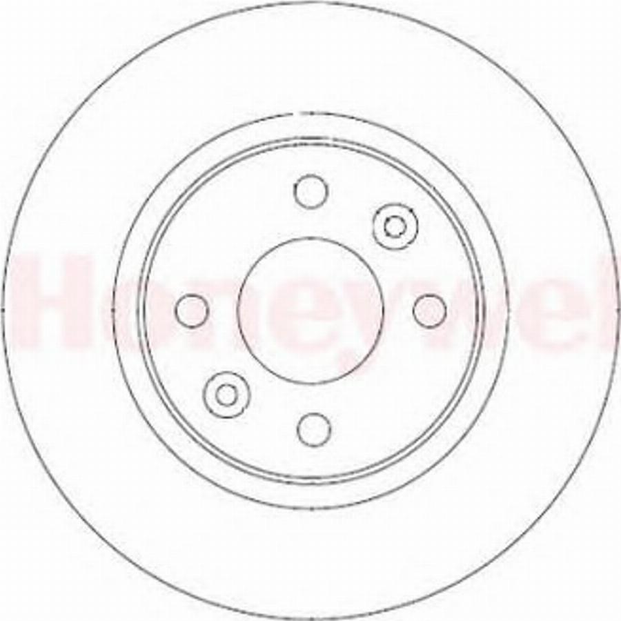 BENDIX 562293 B - Тормозной диск avtokuzovplus.com.ua