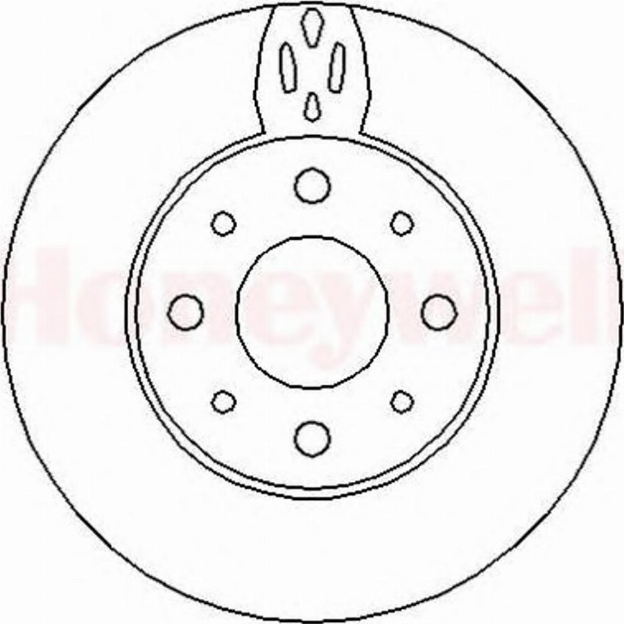 BENDIX 562296 B - Тормозной диск autodnr.net