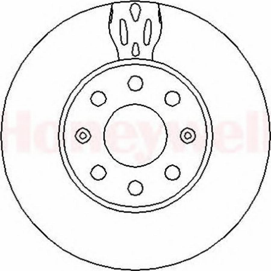 BENDIX 562304 B - Тормозной диск avtokuzovplus.com.ua