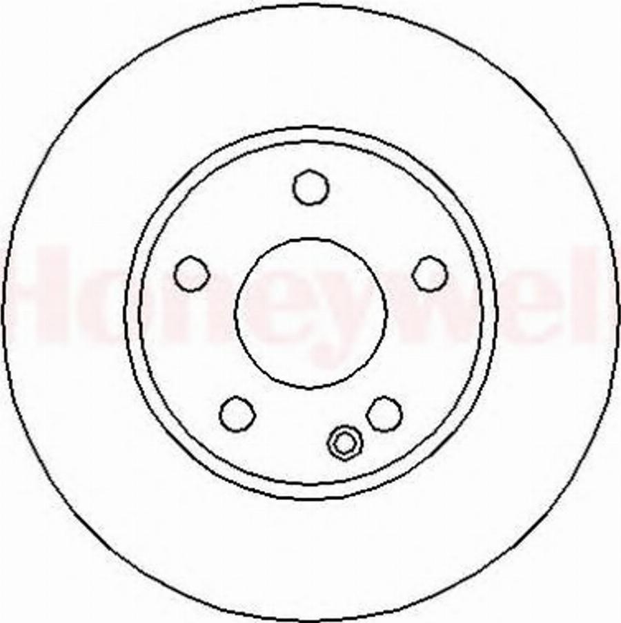 BENDIX 562309 B - Тормозной диск avtokuzovplus.com.ua