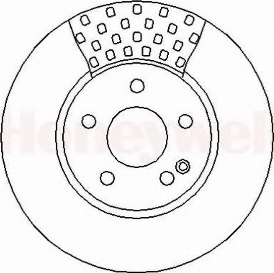 BENDIX 562322B - Гальмівний диск autocars.com.ua