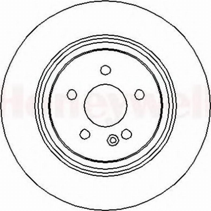 BENDIX 562323B - Тормозной диск avtokuzovplus.com.ua