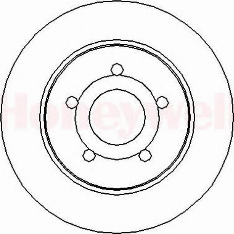 BENDIX 562361B - Тормозной диск autodnr.net