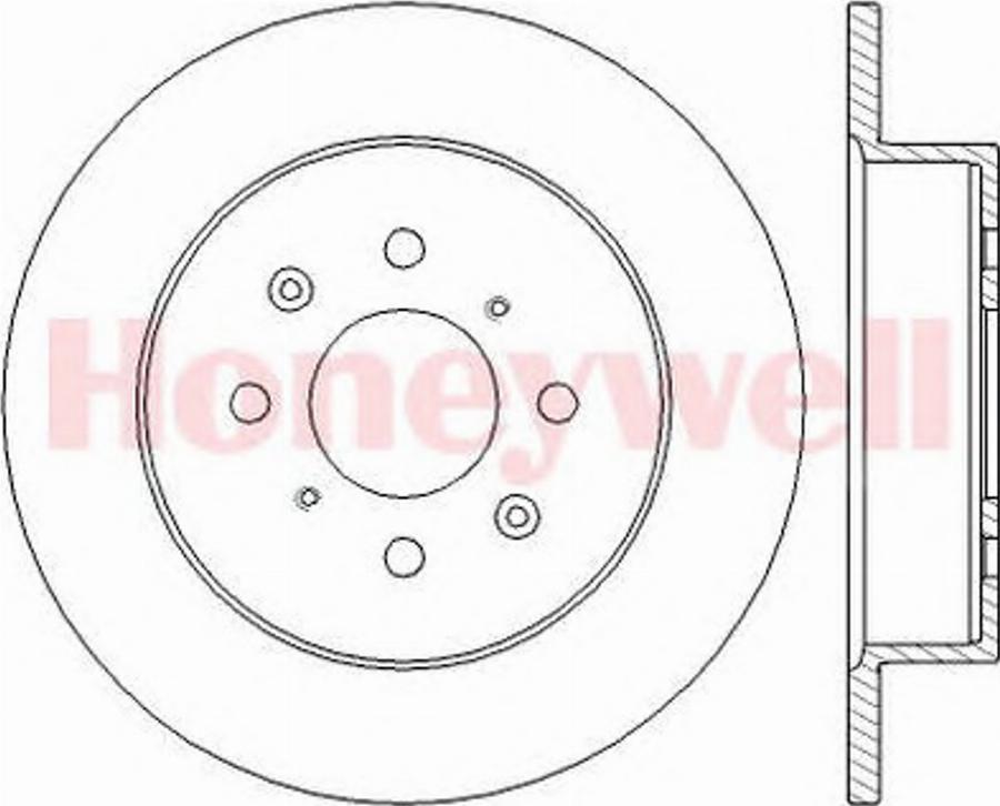 BENDIX 562440B - Гальмівний диск autocars.com.ua