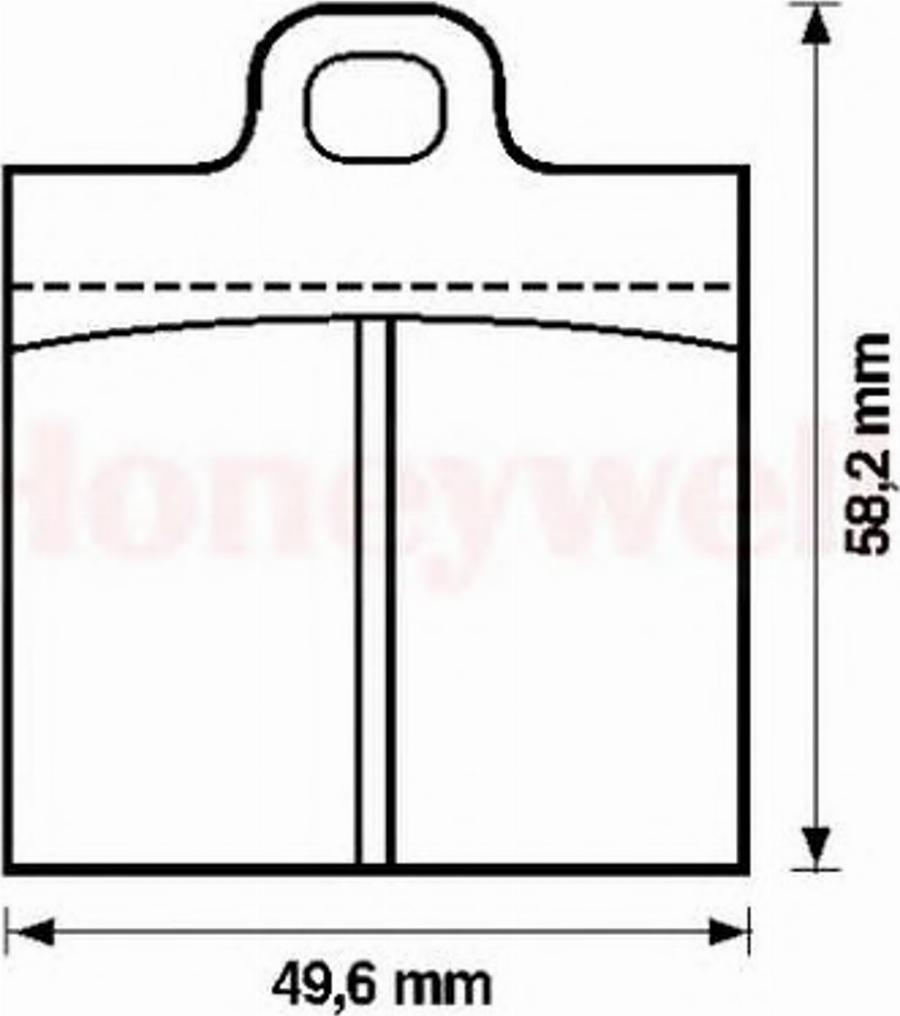 BENDIX 571800B - Гальмівні колодки, дискові гальма autocars.com.ua