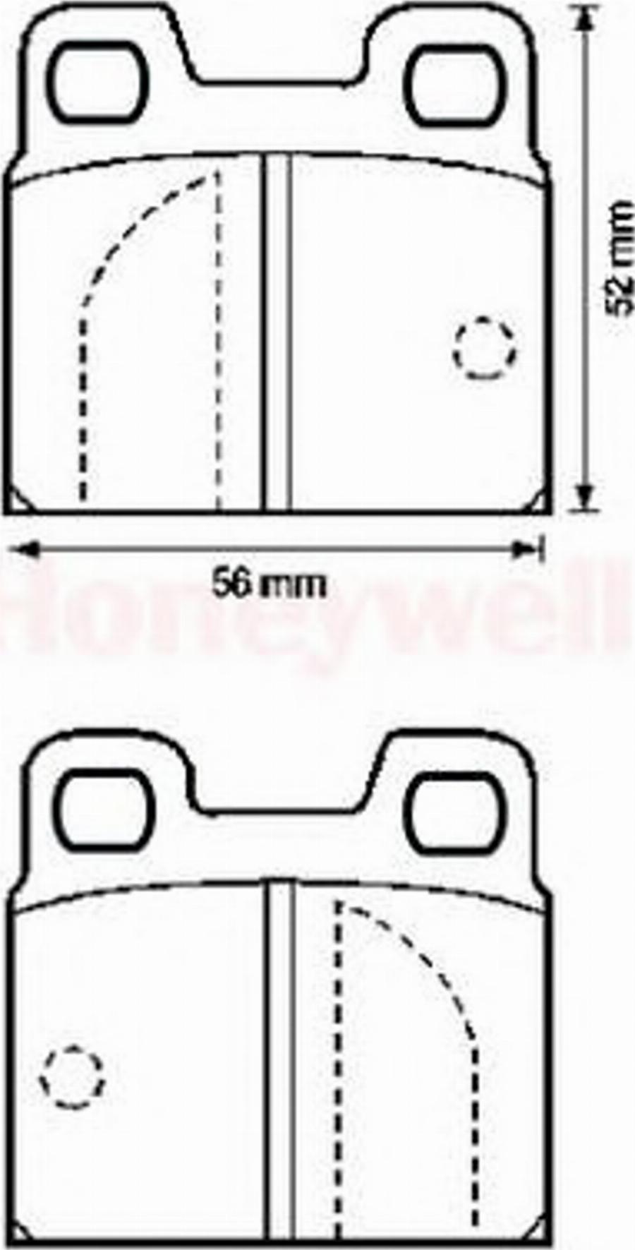 BENDIX 571804B - Тормозные колодки, дисковые, комплект autodnr.net