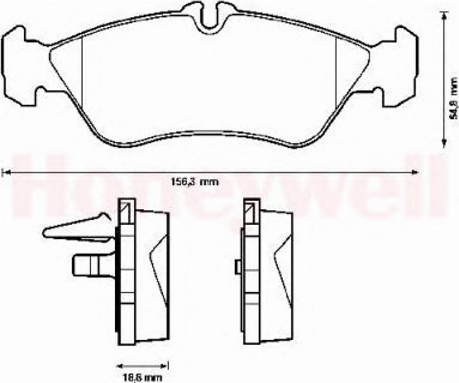 BENDIX 571910B - Гальмівний диск autocars.com.ua