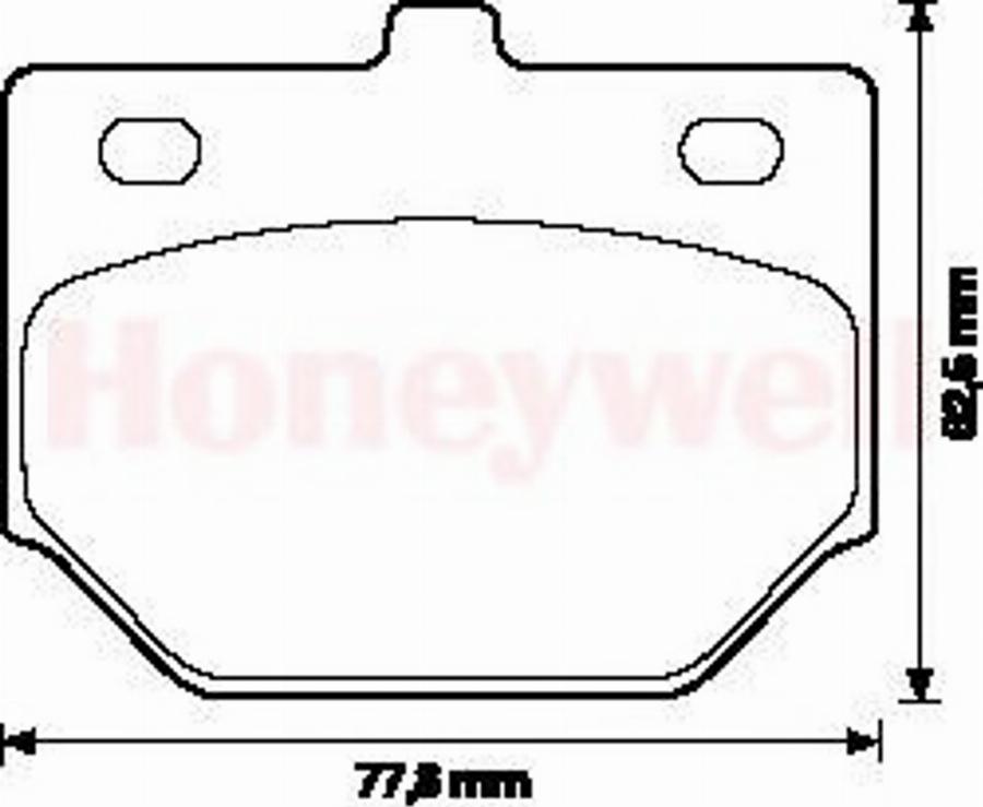 BENDIX 572111B - Гальмівні колодки, дискові гальма autocars.com.ua