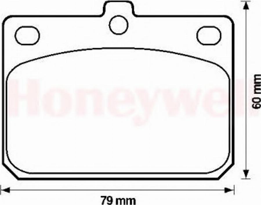 BENDIX 572120B - Тормозные колодки, дисковые, комплект autodnr.net