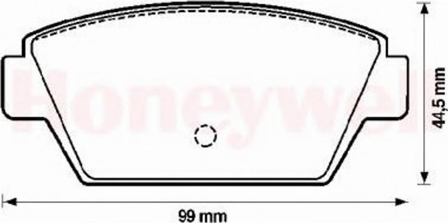 BENDIX 572159B - Тормозные колодки, дисковые, комплект autodnr.net