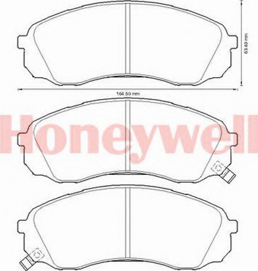 BENDIX 572619B - Тормозные колодки, дисковые, комплект avtokuzovplus.com.ua