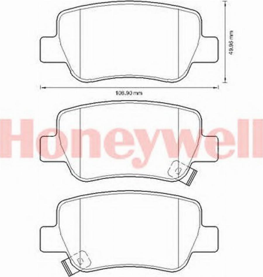 BENDIX 572627B - Тормозные колодки, дисковые, комплект avtokuzovplus.com.ua