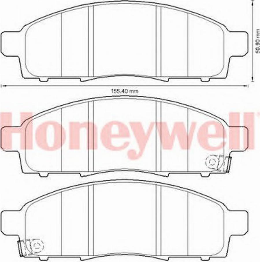 BENDIX 572646B - Тормозные колодки, дисковые, комплект avtokuzovplus.com.ua