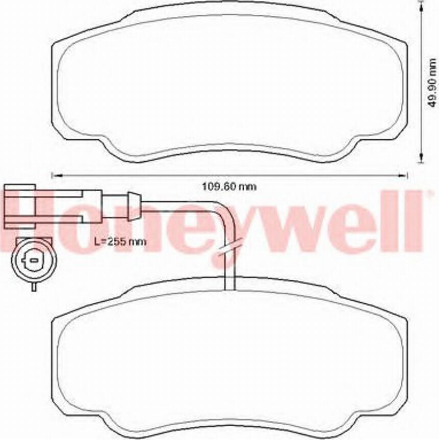 BENDIX 573318B - Тормозные колодки, дисковые, комплект autodnr.net