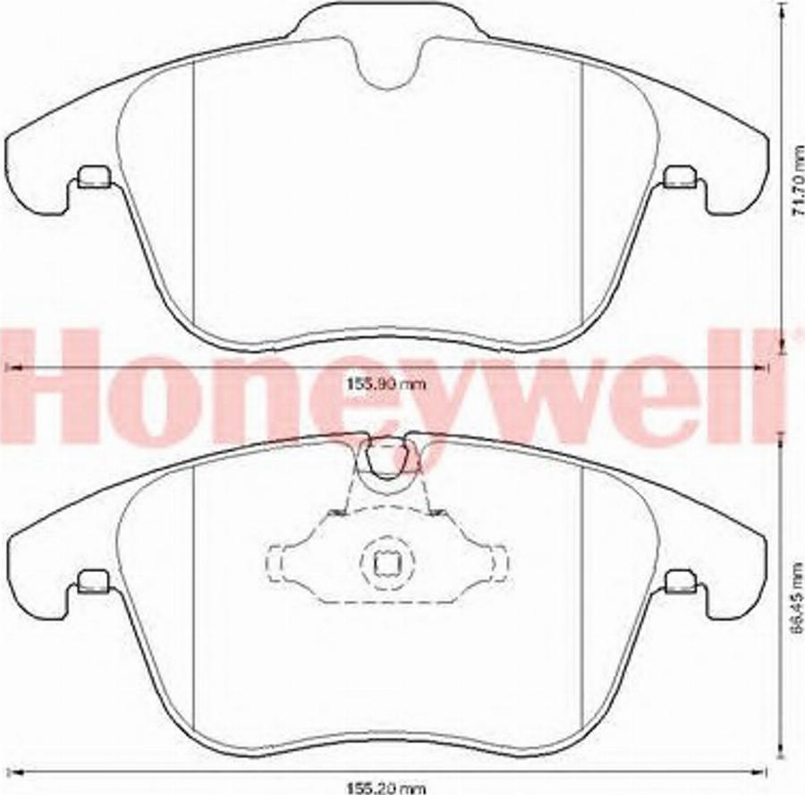 BENDIX 573336B - Гальмівні колодки, дискові гальма autocars.com.ua