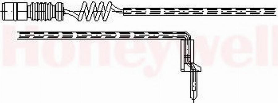 BENDIX 581360 - Сигнализатор, износ тормозных колодок autodnr.net