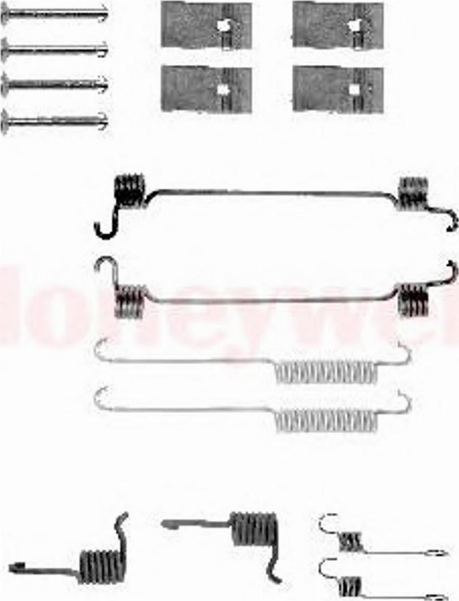 BENDIX 771095B - Комплектуючі, барабанний гальмівний механізм autocars.com.ua