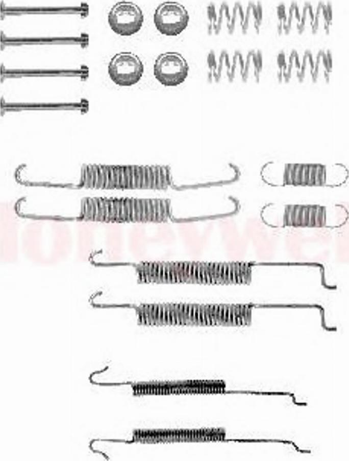 BENDIX 771239B - Комплектующие, барабанный тормозной механизм autodnr.net