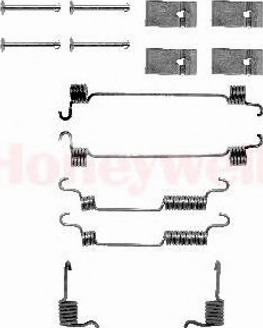 BENDIX 771260B - Комплектующие, барабанный тормозной механизм avtokuzovplus.com.ua