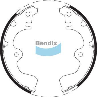 BENDIX BS1731 - Комплект гальм, барабанний механізм autocars.com.ua