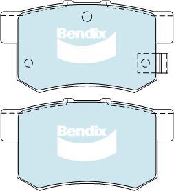 BENDIX DB1142 GCT - Тормозные колодки, дисковые, комплект autodnr.net