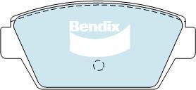 BENDIX DB1143 GCT - Тормозные колодки, дисковые, комплект autodnr.net