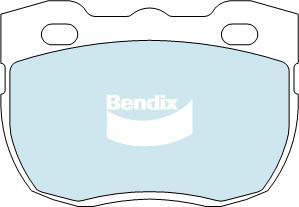 BENDIX DB1176 GCT - Тормозные колодки, дисковые, комплект autodnr.net