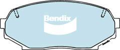 BENDIX DB1178 GCT - Тормозные колодки, дисковые, комплект autodnr.net