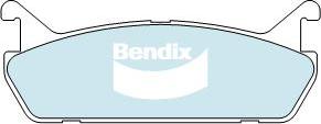 BENDIX DB1180 GCT - Тормозные колодки, дисковые, комплект autodnr.net