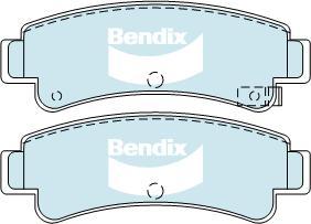 BENDIX DB1211 GCT - Тормозные колодки, дисковые, комплект autodnr.net