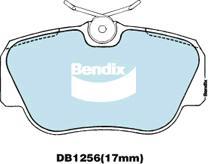 BENDIX DB1256 GCT - Тормозные колодки, дисковые, комплект autodnr.net