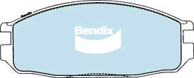 BENDIX DB1289 GCT - Гальмівні колодки, дискові гальма autocars.com.ua