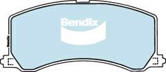 BENDIX DB1304 GCT - Тормозные колодки, дисковые, комплект autodnr.net